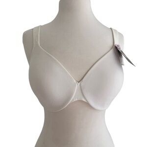 NWT Bali white bra Comfort revolution style 3473 targeted side back support 38D